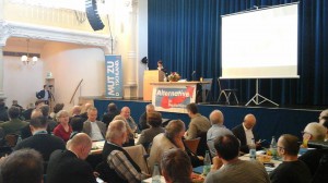 AfD-Parteitag Weinböhla, 04.04.2015. Quelle: privat.