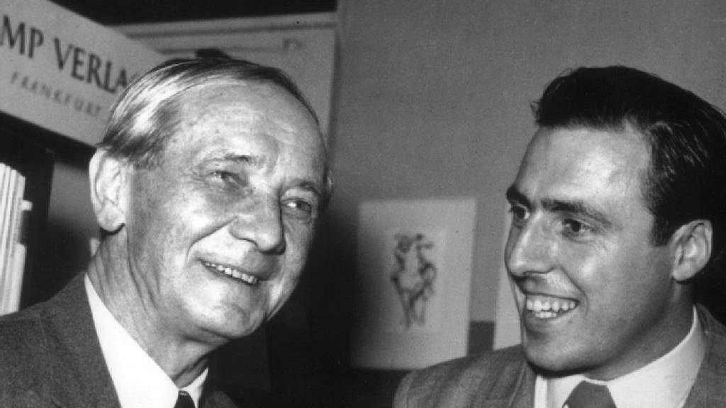 Suhrkamp und Unseld. Quelle: https://www.fr.de/bilder/2011/01/16/11432390/938649906-775845-Sa7.jpg Suhrkamp und Unseld. Quelle: https://www.fr.de/bilder/2011/01/16/11432390/938649906-775845-Sa7.jpg