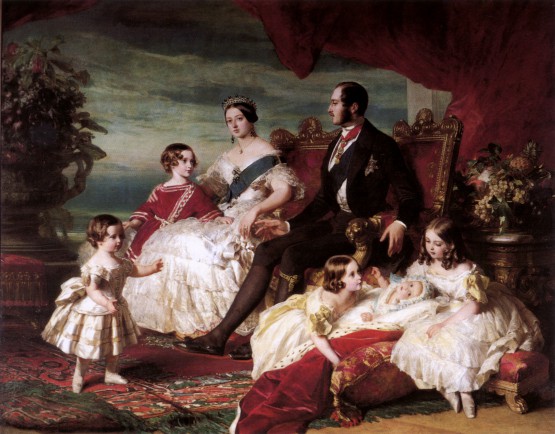 Königin Victoria, Prinz Albert und die fünf ältesten Kinder. https://upload.wikimedia.org/wikipedia/commons/a/ae/Queen_Victoria%2C_Prince_Albert%2C_and_children_by_Franz_Xaver_Winterhalter.jpg Königin Victoria, Prinz Albert und die fünf ältesten Kinder. https://upload.wikimedia.org/wikipedia/commons/a/ae/Queen_Victoria%2C_Prince_Albert%2C_and_children_by_Franz_Xaver_Winterhalter.jpg